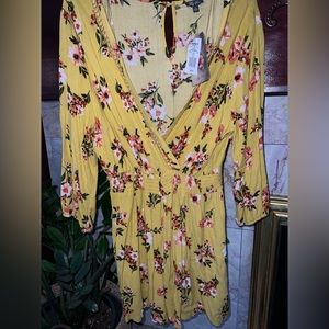 Lily Rose long sleeved shorts romper